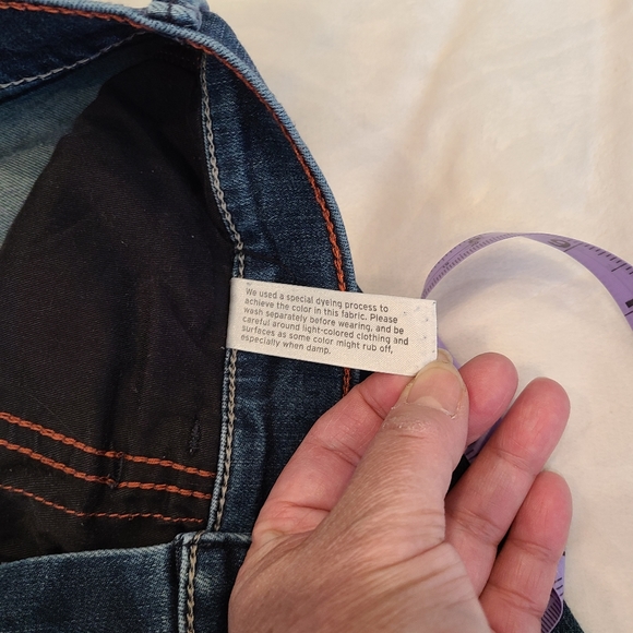 Eddie Bauer high rise slim straight slightly curvy jeans - Picture 8 of 10